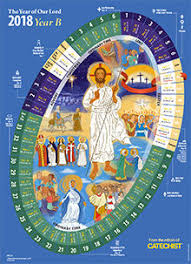 The sunday lectionary is a three year cyclical lectionary. The Year Of The Lord 2018 Classroom Calendar Year B Comcenter Com Cath