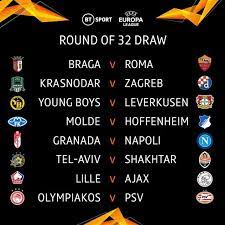 I'm thinking of milan (it's not decided until tomorrow whether they are seeded or unseeded), so they destroy us and we can avoid those frustrating thursday night fixtures. Uefa Europa League Round Of 32 Draw Forum The Nation Newspaper Community