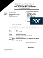 Kepala surat menjadi identitas utama dari setiap contoh surat undangan rapat umum pemegang saham. Undangan Musrenbangdes 2018