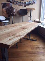 Live Edge Harvest Tables Tree Green Team Collingwood Ontario Black Walnut Table Walnut Dining Table Live Edge Furniture