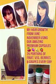 Juice Plus Can Also Help With Hair Growth Too Check Out Christina Juice Plus Premium Capsules Hair Growth