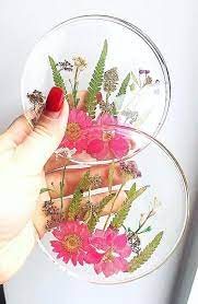 Diy Resin Coaster Kit Your Base Kit For Making Gorgeous Coasters Diy Resin Coasters Resin Diy Pressed Flower Art