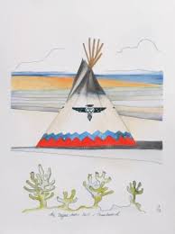 Joanna Zajusz Artwork Teepee Art Native American Teepee Teepee
