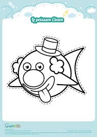 Poisson coloriage pour gommettes et en couleur pour coloriage poissons coloriage poisson d avril le poisson clown momes de coloriage poissons poisson 9 coloriage de poissons. L Activite Du Mercredi Le Poisson Clown Graphick Kids Poisson D Avril A Colorier Coloriage Poisson Poisson Clown