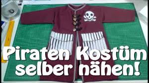 Sie sind sowohl zum fasching als auch an kindergeburtstagen und ähnlichen feierlichkeiten gern gesehen. Piraten Kostum Selber Nahen Fur Kinder I Diy Nahen Fur Anfanger Tutorial Youtube