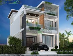 Maybe you would like to learn more about one of these? House Design With Swimming Pool Architecture Design Naksha Images 3d Floor Plan Images Make My House Completed Project