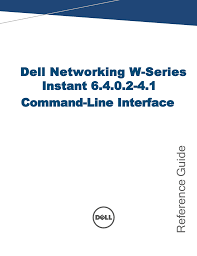 Dell W Iap103 Cli Reference Guide Manualzz Com