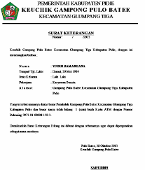 Memilih paling banyak 3 (tiga) sekolah tujuan, d. Contoh Surat Pernyataan Rapor Hilang Contoh Surat