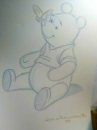 One of the most famous images of winnie the pooh has sold for £314,500 at auction, three times its estimate. Winnie Pooh Pencil Sketch Animator S Drawing Reproduction From 1966 Art Print Ebay