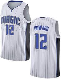 Dwight david howard ii (born december 8, 1985) is an american professional basketball player for the philadelphia 76ers of the national basketball association (nba). Men S Nba Jerseys Orlando Magic 12 Dwight Howard Basketball Jersey Classic Embroidered Breathable Sleeveless Vest Top Clothing M 170 175cm 65 75kg Amazon Ca Sports Outdoors