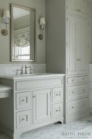 Heidi Piron Design And Cabinetry Bathroom 2 Bathroom Linen Cabinet Bathrooms Remodel Linen Cabinets