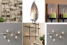 Wall candle sconces are those tarnished brass things that have hung in your grandma's living room for centuries. Modern Wall Candle Holder Ideas On Foter