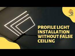 Profile Light Without False Ceiling