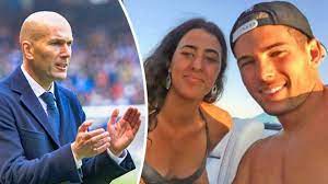 C'est la petite bombe de la journée en ligue 2 : Making Dad Proud Zidane S 18 Year Old Footie Star Son Bags Brunette Beauty As Wag Daily Star