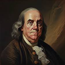 Benjamin Franklin 1770s AI Portrait by Heritage Images. Art Prints from  Heritage Images