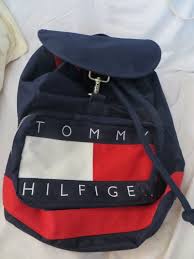 Vintage Tommy Hilfiger Duffle Bag Backpack Canvas Vintage Tommy Hilfiger Fashion Tommy Hilfiger Tommy Hilfiger Outfit
