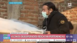 En la zona norte de chile sucede un terremoto de 7.9 grados en la escala de richter. Equipo En Terreno De Aqui Somos Todos Presta Ayuda En Incendio Que Tuvo Lugar En Pleno Despacho En Vivo En Cancha