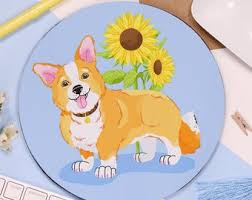 Maybe you would like to learn more about one of these? Corgi Mouse Pad Etsy