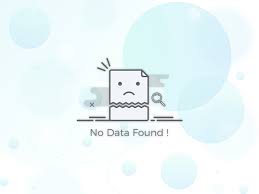 No Data Found Data Icon Data Logo Design