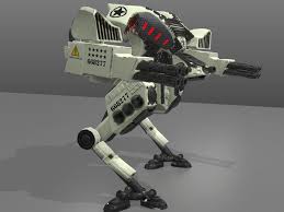 Battle Mech Low Poly 3d Model Low Poly 3d Models Low Poly 3d Mech