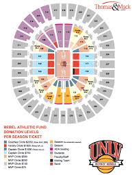 Thomas And Mack Nfr Seating 2019