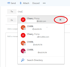 Faq How To Remove Email Addresses From The Auto Complete List Ocio