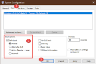 Image result for windows 10 safe mode command line