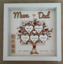 40th wedding anniversary gift frame mum