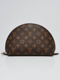 Insane collection of louis vuitton messenger & book bags, all guaranteed authentic at incredible prices. Louis Vuitton Monogram Canvas Trouse Demi Round Pouch Bag Yoogi S Closet