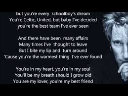 I Don T Wanna Be Your Friend I Wanna Kiss Your Lips Chords Rod Stewart You Re In My Heart Hq Scroll Lyrics 22 Best Old Songs Rod Stewart Lyrics