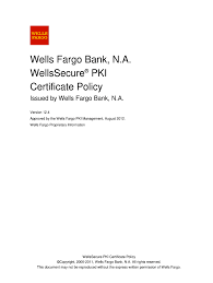 Compare our rate and fee with western union, icici bank. Wells Fargo Letterhead Fill Online Printable Fillable Blank Pdffiller