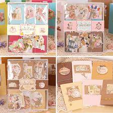 See our new selection of greeting card kits! Aliexpress Com Buy 12 Cards 12 Envelopes Diy Vintage Handmade Cards Kit Creative Gift Card Mak Greeting Card Kits Vintage Cards Handmade Handmade Card Making