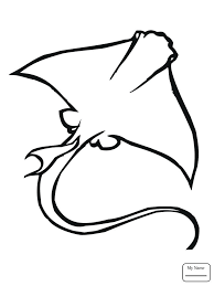 The pdf prints best on standard 8.5 x 11 paper. Stingray Coloring Page At Getdrawings Free Download Coloring Home