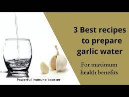How many micrograms of vitamin k can i have in one day? How To Make Garlic Water 3 Best Recipes To Eat Raw Garlic The Right Way For Maximum Benefits Youtube