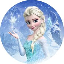 Disque Comestible Azyme Elsa Flocon Reine Des Neiges Disney Frozen Princess Elsa Frozen Queen
