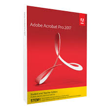 adobe acrobat pro student and teacher edition 2017 windows dvd