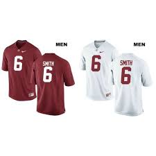 Jackson roby drew sanders trey sanders charlie scott charlie skehan tripp slyman devonta smith eddie smith jordan smith tim smith alajujuan sparks jr. Alabama Crimson Tide Devonta Smith 6 Football Replica Jersey Alabama Crimson Tide Sports Uniforms Jersey