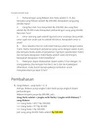 We did not find results for contoh soal. Contoh Soal Perbandingan 5 Sd