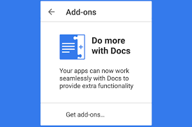 Google workspace subscribers have access to additional google docs features, including: What Ever Happened To Google Docs Android Add Ons Updated Computerworld