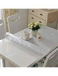 Zuoanchen Tablecloths Rectangle Clear Plastic Tablecloth Pvc Waterproof Kitchen Dining Glass Table Cloth Vinyl Table Covers Glass Table Dining Table In Kitchen