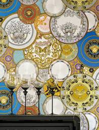 Tapeten von versace home ⭐ italienische luxustapeten versace wallpaper ⭐ musterversand ⭐ schnelle sie suchen eine tapete in einem bestimmten stil oder passend zu einem thema? Tapete Noell Goldgelb Tapeten Der 70er