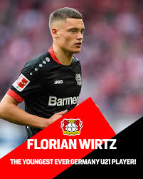 Regarded as a big upcoming talent in german football, wirtz joined the youth team of 1.fc köln in 2010, where he remained until he was signed by bayer leverkusen in january 2020. Congratulations To Florian Wirtz Bayer 04 Leverkusen Facebook