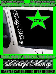 Get it as soon as wed, jul 28. Amazon Com Daddy S Money 24 Windshield Vinyl Decal Sticker Car Truck Turbo Boost Diesel Handmade