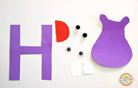 This quick guide to the letter h in spanish explains how to pronounce this letter—or, to be more precise, not pronounce it—in spanish words. H Is For Hippo Letter H Craft Kids Activities Blog