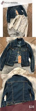 Lot Girls Jean Faux Leather Jacket S 6 Faux Leather Jackets Girls Jeans Jackets