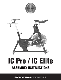 As fitness trends shifted and technology evolved, schwinn responded by offering a lineup of groundbreaking and affordable cardio equipment, including exercise bikes and treadmills. Schwinn Ic Pro Assembly Instructions Manual Pdf Download Manualslib