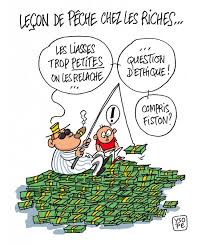 Résultat de recherche d'images pour "caricatures des riches et pauvres parents"