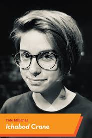 We would like to introduce the cast of The Headless Horseman of Sleepy  Hollow: Radio Play! Tate Miller as "Ichabod Crane," Madison Harvey as "Brom  Van Broont," Rylee Martindale-Rushing as "Katrina Van