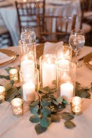 Glass Hurricane Candle Holders Fall Wedding Centerpieces Wedding Table Wedding Decorations