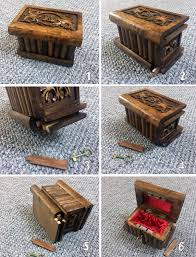 The goal was to get the reader to match a poem with a painting, produce a treasure map of sorts, then go dig up the treasures. Handmade Mini Puzzle Wooden Box Jewellery Case Secret Magic Etsy Wooden Boxes Wooden Puzzle Box Puzzle Box
